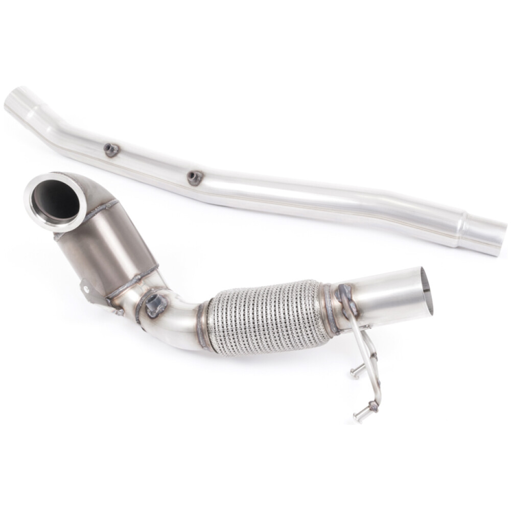 Milltek Downpipe maggiorato e catalizzatore sportivo Hi-Flow Volkswagen T-Roc R 2.0TSI 300 cv (con OPF/GPF) 2019-2022 SSXVW513