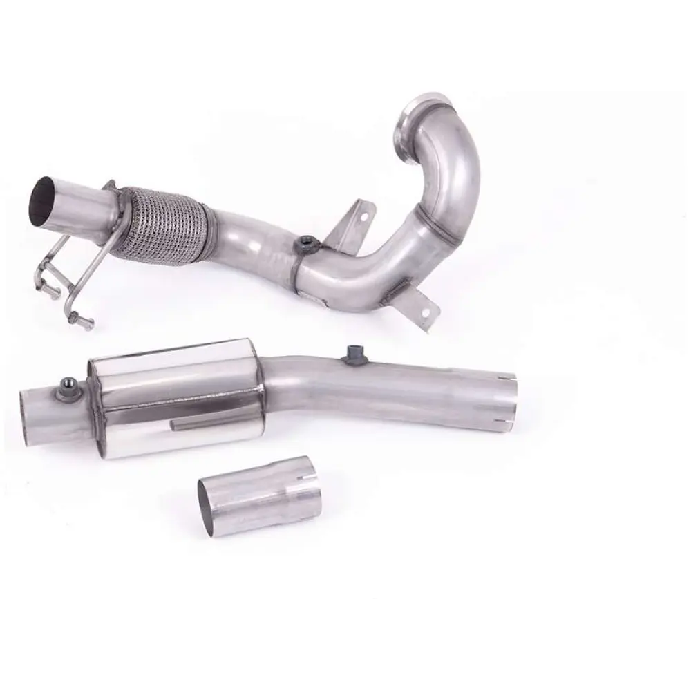 Milltek Downpipe e De-cat maggiorato Volkswagen Polo GTI 2.0 TSI (AW 5 porte solo modelli PRE Facelift) - Solo modelli GPF/OPF 2019-2025 SSXVW554