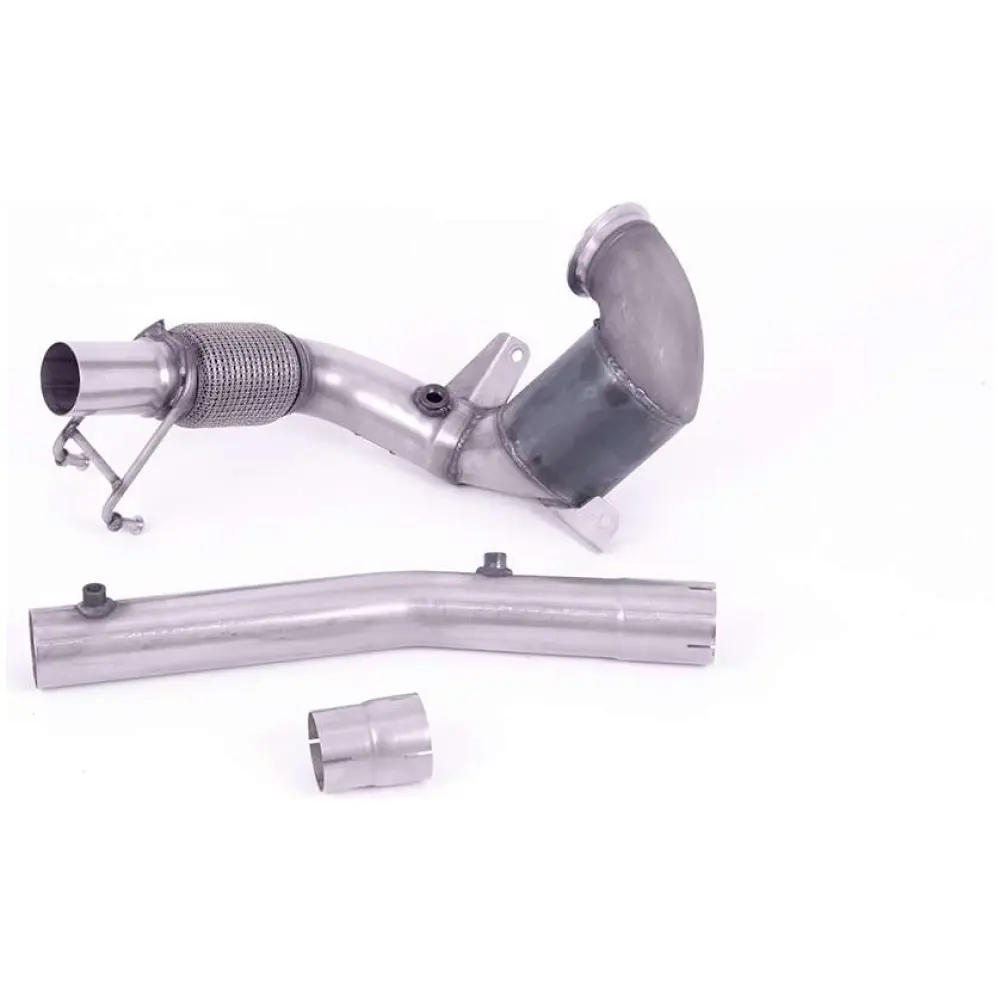 Milltek Downpipe e cat sportivo Volkswagen Polo GTI 2.0 TSI (AW 5 porte solo modelli PRE Facelift) - Solo modelli GPF/OPF 2019-2025 SSXVW563