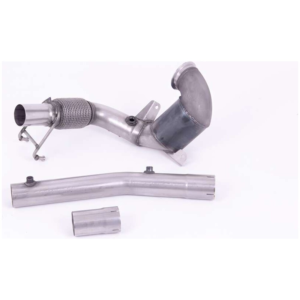 Milltek Downpipe e cat sportivo Volkswagen Polo GTI 2.0 TSI (AW 5 porte solo modelli PRE Facelift) - Solo modelli GPF/OPF 2019-2025 SSXVW564