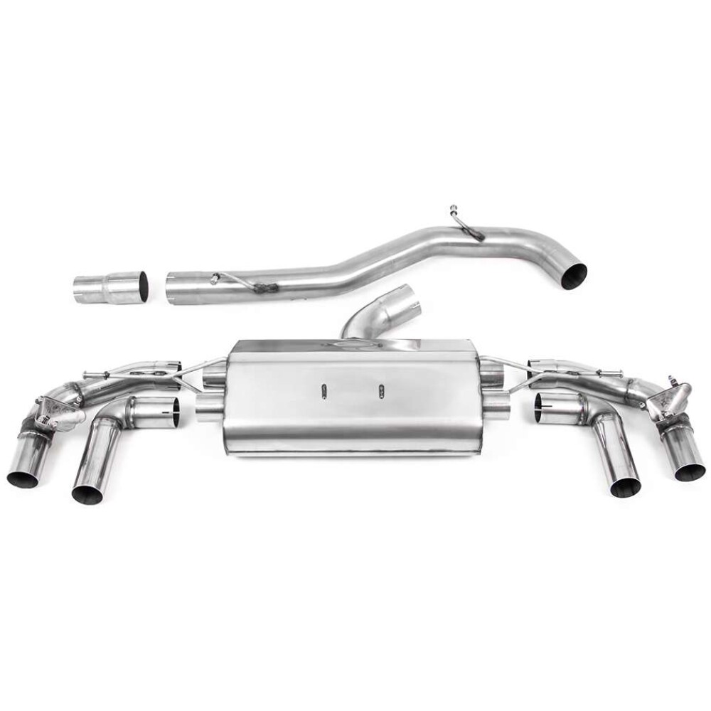 Milltek Cat-back (da dopo il catalizzatore) Volkswagen Golf Mk8 R 2.0 TSI 320 CV (solo modelli non GPF / Nord America) 2022-2024 SSXVW625