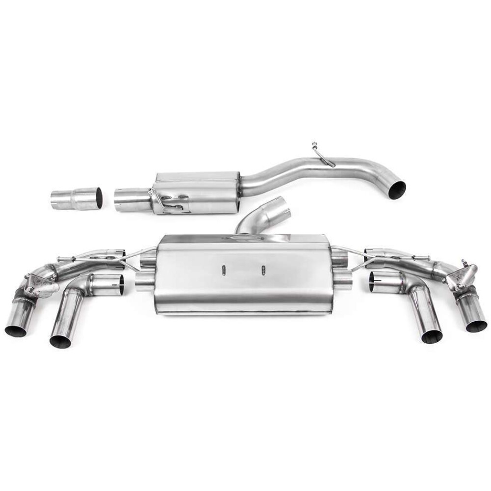 Milltek DPF back (da dopo il FAP/OPF) Volkswagen Golf Mk8 R 2.0 TSI 320 CV (solo modelli dotati di GPF) 2021-2024 SSXVW630