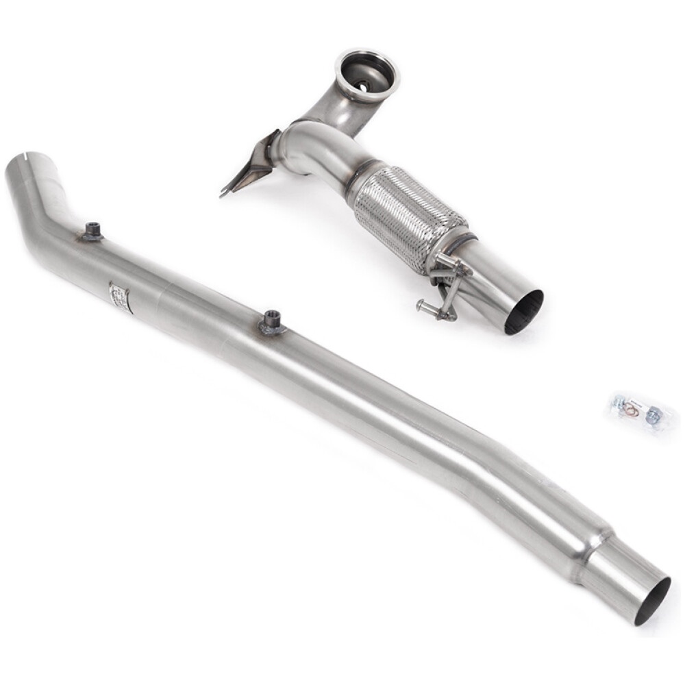 Milltek Downpipe e De-cat maggiorato Volkswagen Golf Mk8 R 2.0 TSI 320 CV (solo modelli non GPF / Nord America) 2022-2024 SSXVW677