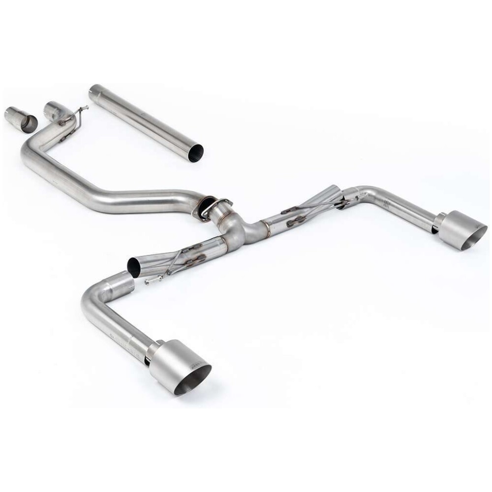 Milltek DPF back (da dopo il FAP/OPF) Volkswagen Golf Mk8 GTi (solo modelli dotati di OPF/GPF da 245 cv) 2020-2024 SSXVW680