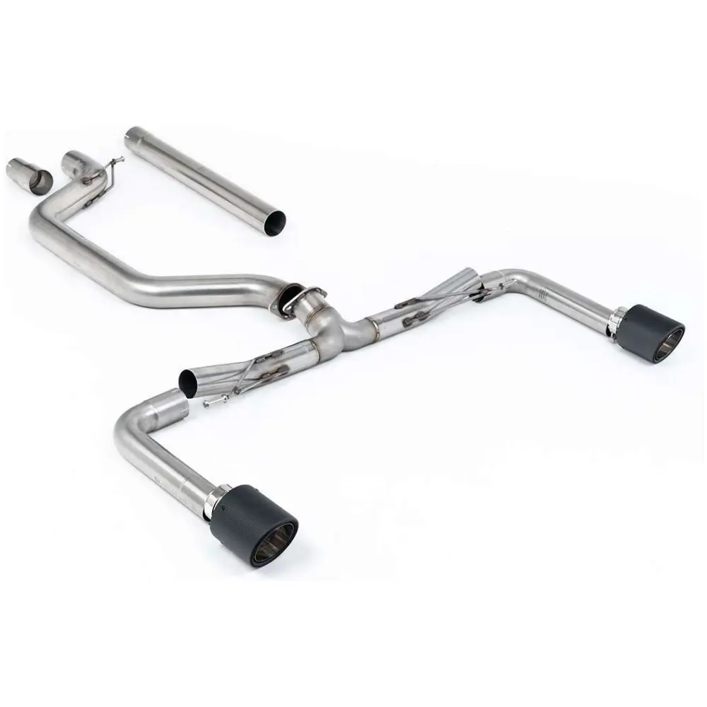 Milltek DPF back (da dopo il FAP/OPF) Volkswagen Golf Mk8 GTi (solo modelli dotati di OPF/GPF da 245 cv) 2020-2024 SSXVW682