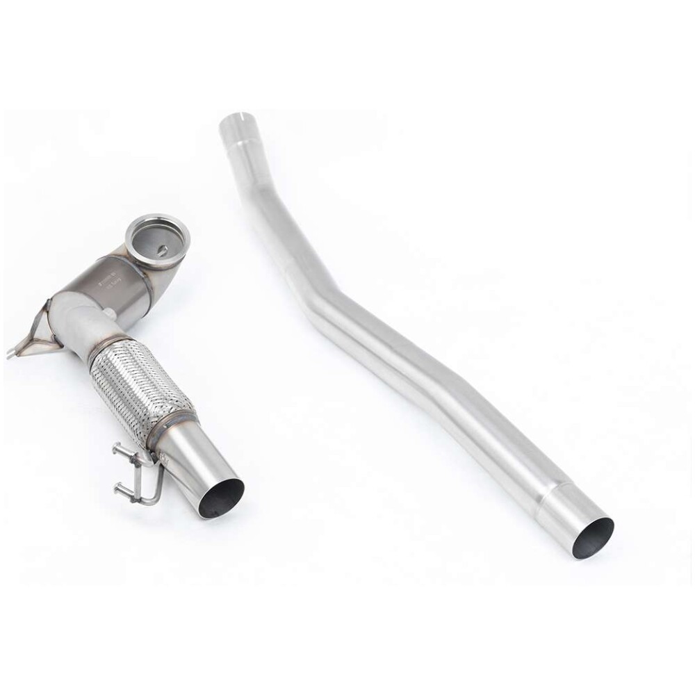 Milltek Downpipe maggiorato e catalizzatore sportivo Hi-Flow Volkswagen Arteon 2.0TSI 280 CV 4Motion (nordamericano senza valvole / Terminali ribassate) 2022-2025 SSXVW729