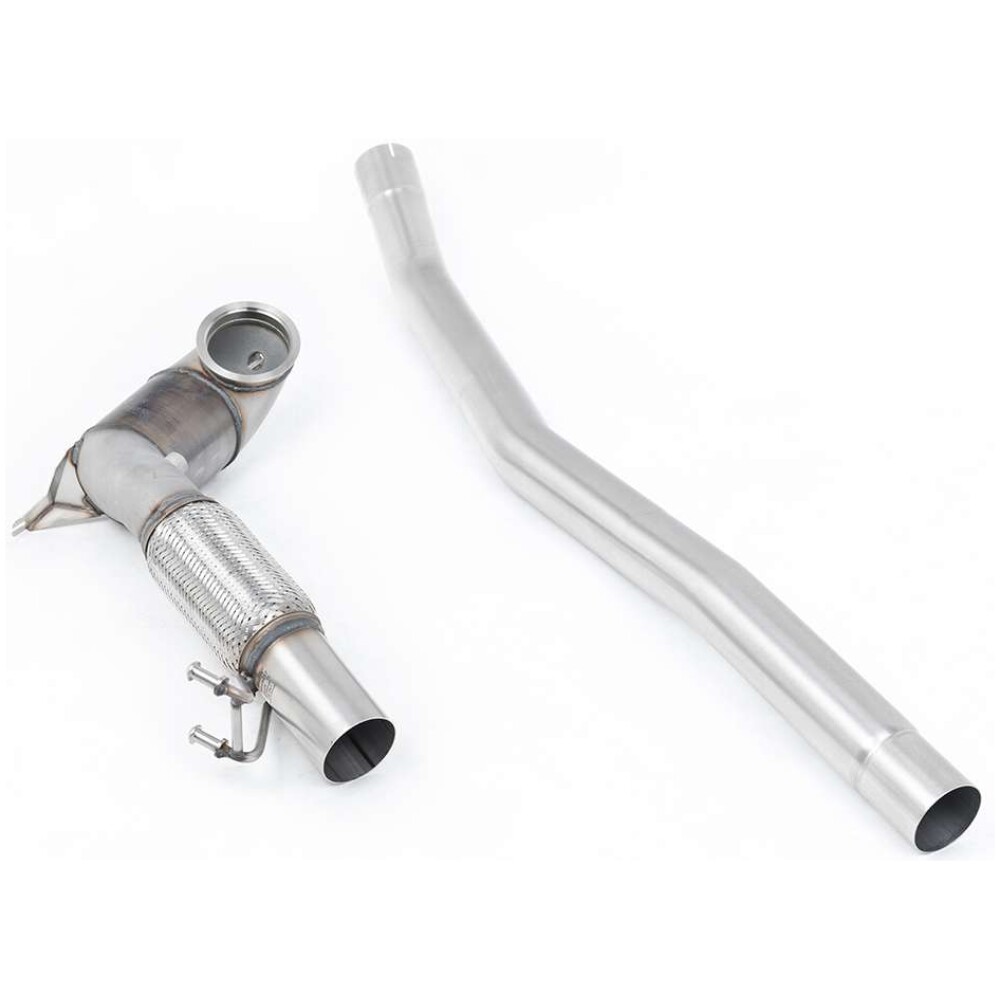 Milltek Downpipe maggiorato e catalizzatore sportivo Hi-Flow Volkswagen Arteon 2.0TSI 280 CV 4Motion (nordamericano senza valvole / Terminali ribassate) 2022-2025 SSXVW731