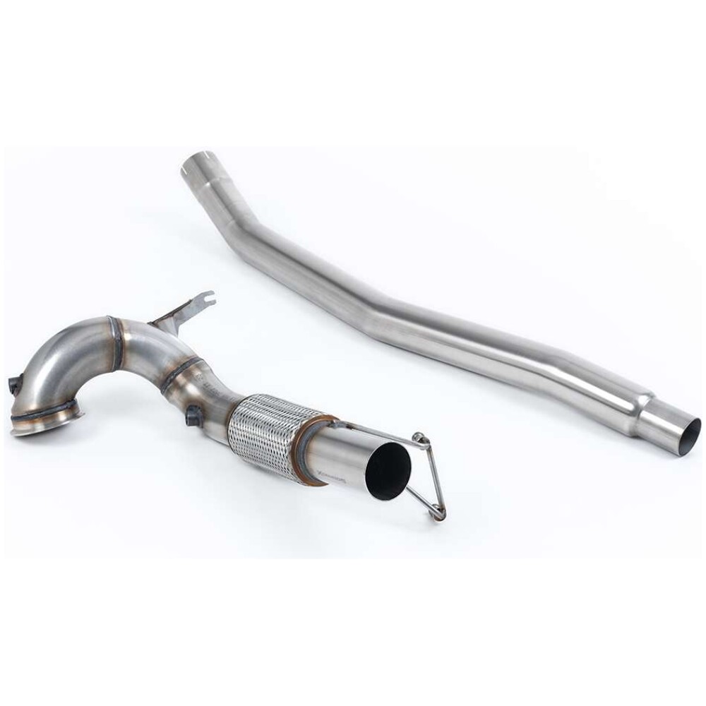 Milltek Downpipe maggiorato e catalizzatore sportivo Hi-Flow Volkswagen Arteon 2.0TSI 280 CV 4Motion (nordamericano senza valvole / Terminali ribassate) 2022-2025 SSXVW732