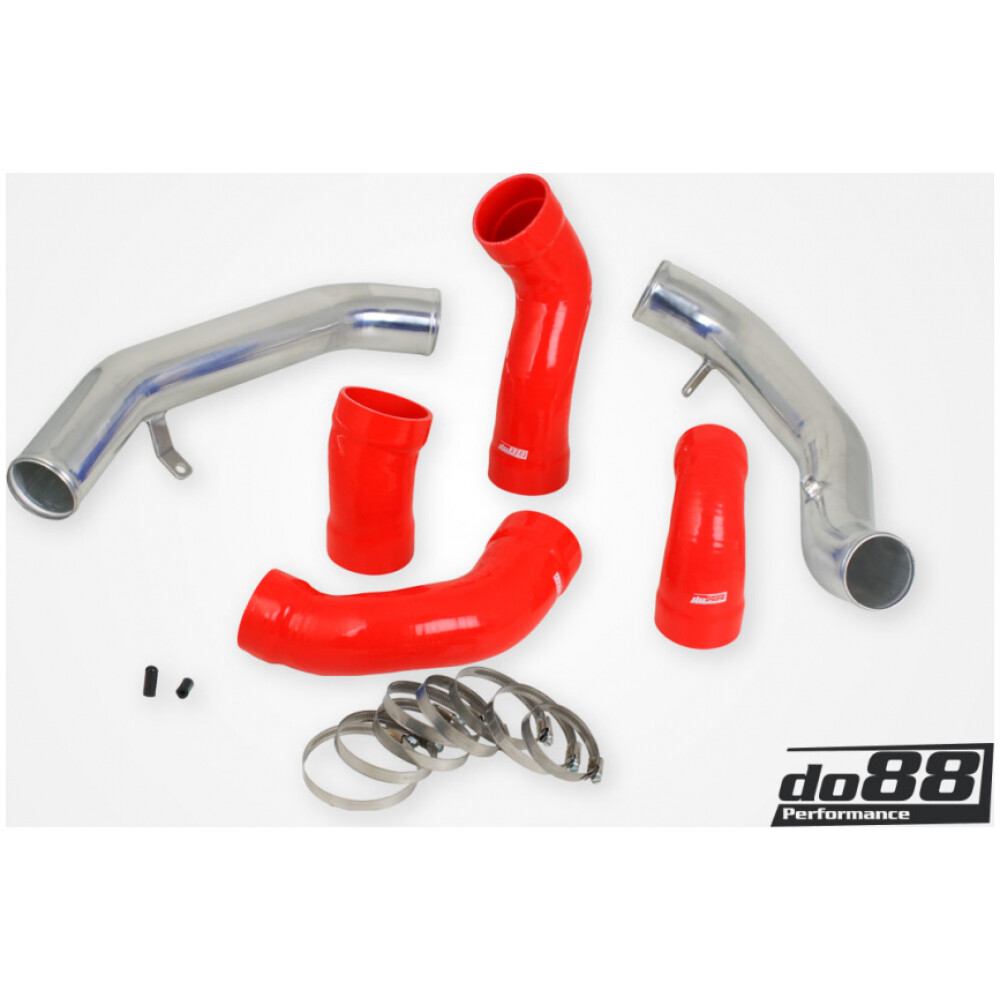 DO88 Volvo S60 V60 XC60 V70 XC70 S80 3.0L T6 Tubi di pressione con tubi rossi