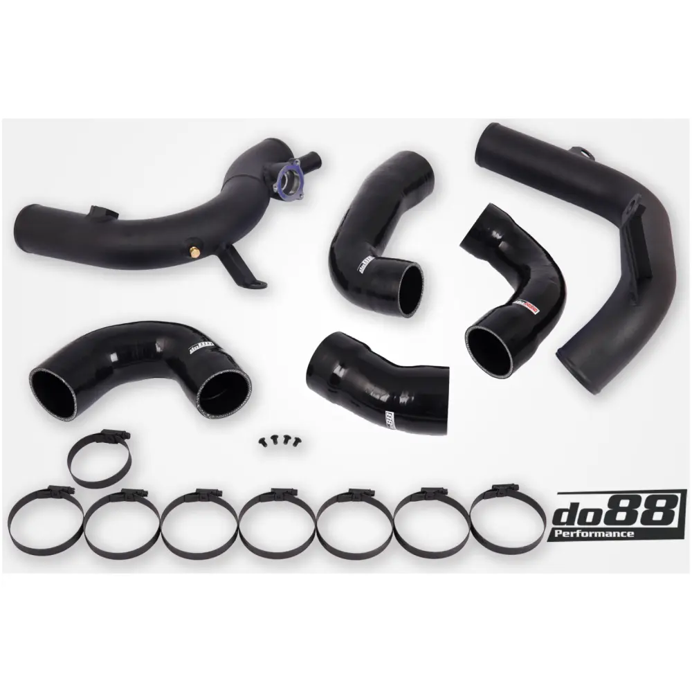 DO88 VAG 2.0 TSI EA888 Gen4 (300hp+) Tubi di pressione IC OEM, tubi neri