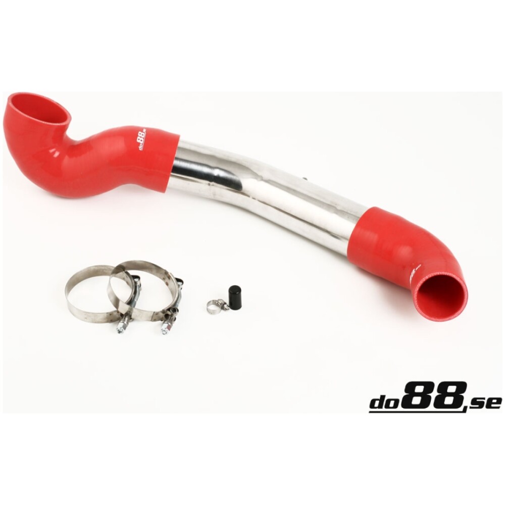 DO88 Volvo S60R V70R 04-07 Tubo inferiore dell'intercooler, rosso