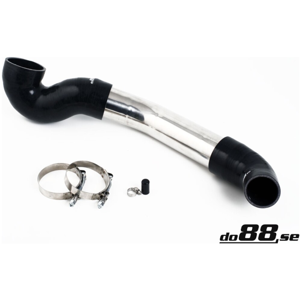 DO88 Volvo S60R V70R 04-07 Tubo inferiore dell'intercooler, nero