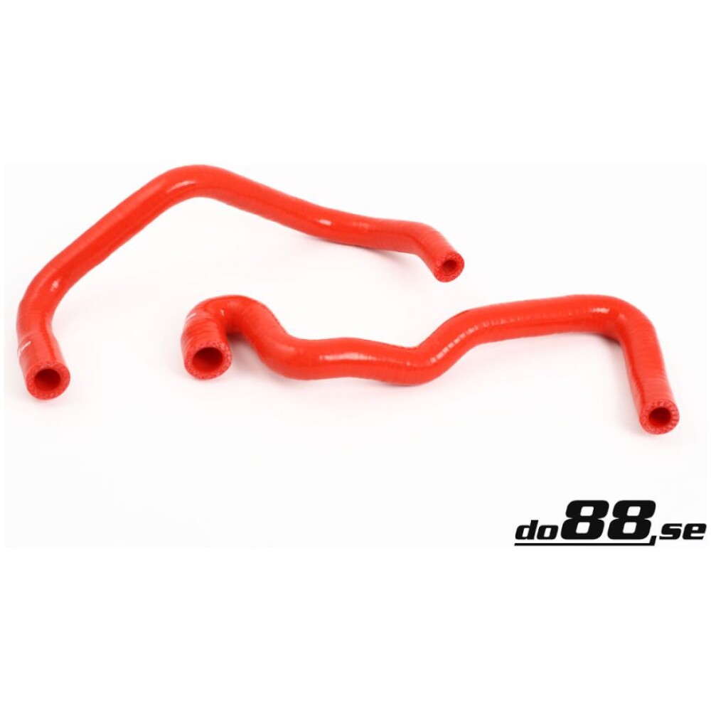 DO88 SAAB 9-5 98-03 & 9-3 T7 99-03 Tubi di sfiato del basamento Rosso