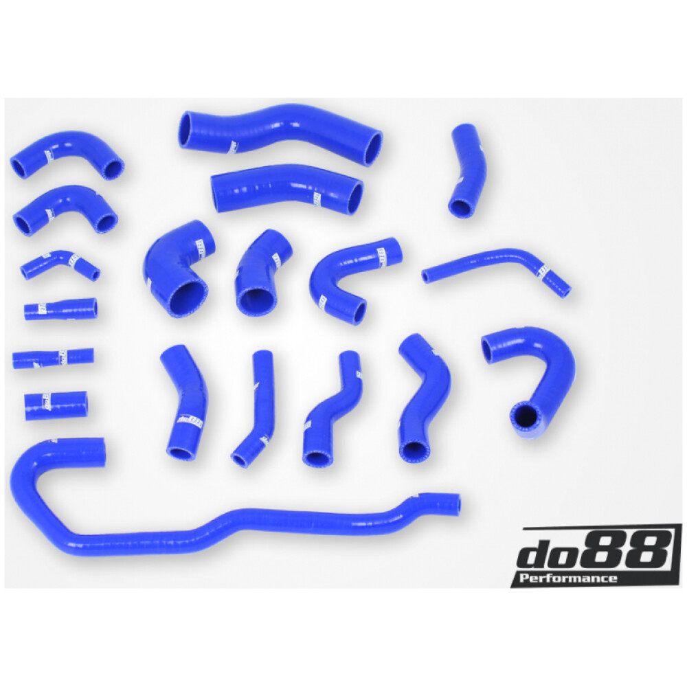 DO88 Audi RS6 C5 2002-2004 Tubi del liquido di raffreddamento Blu