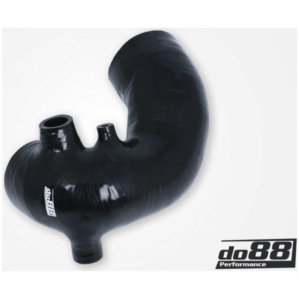 DO88 Audi S2 ABY 1992-1996 Turbo Tubo di ingresso 70mm Nero