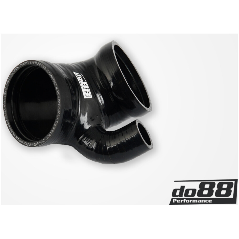 DO88 BMW 330 E46 2001-2006 Tubo corpo farfallato nero