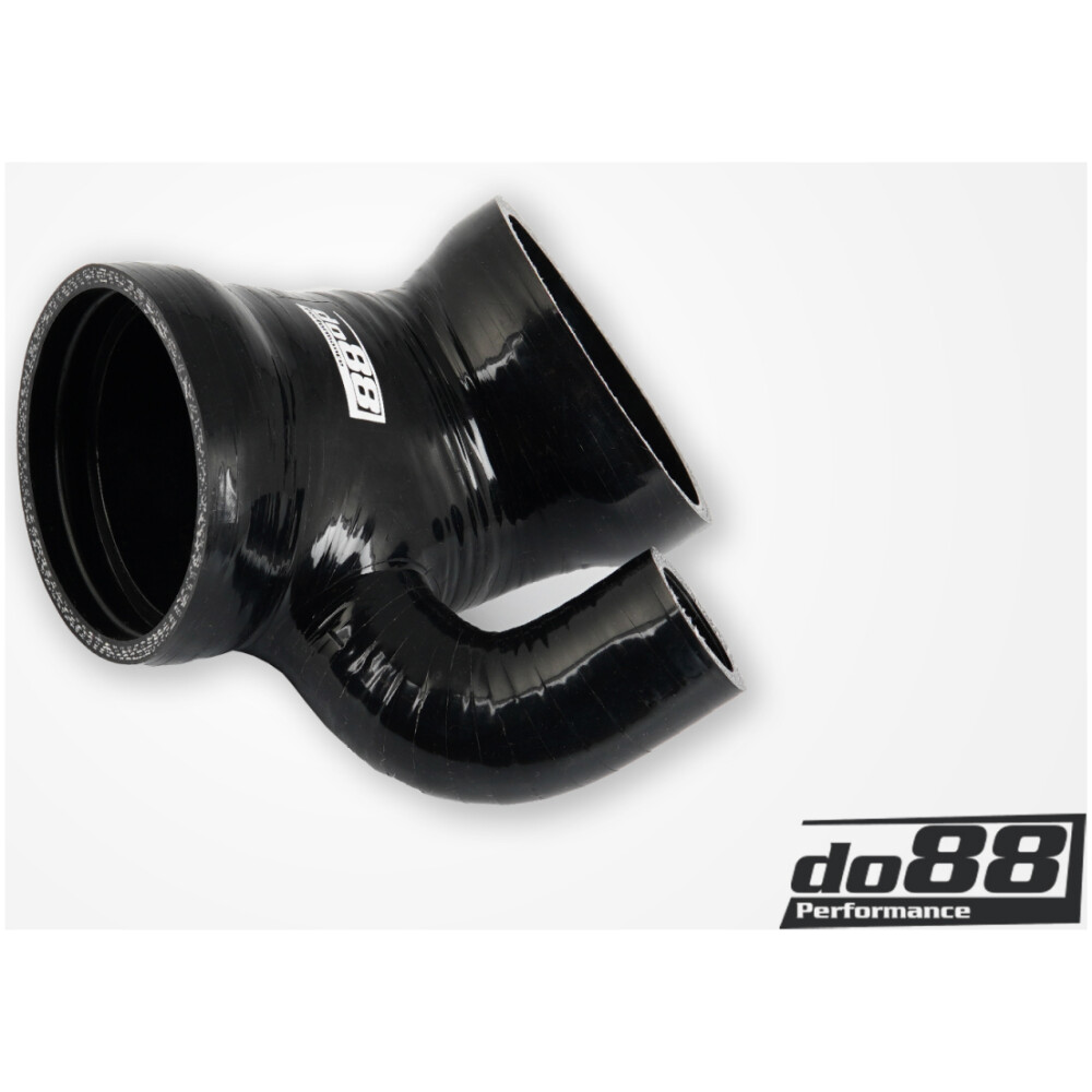 DO88 BMW 325 E46 2001-2006 Tubo corpo farfallato nero