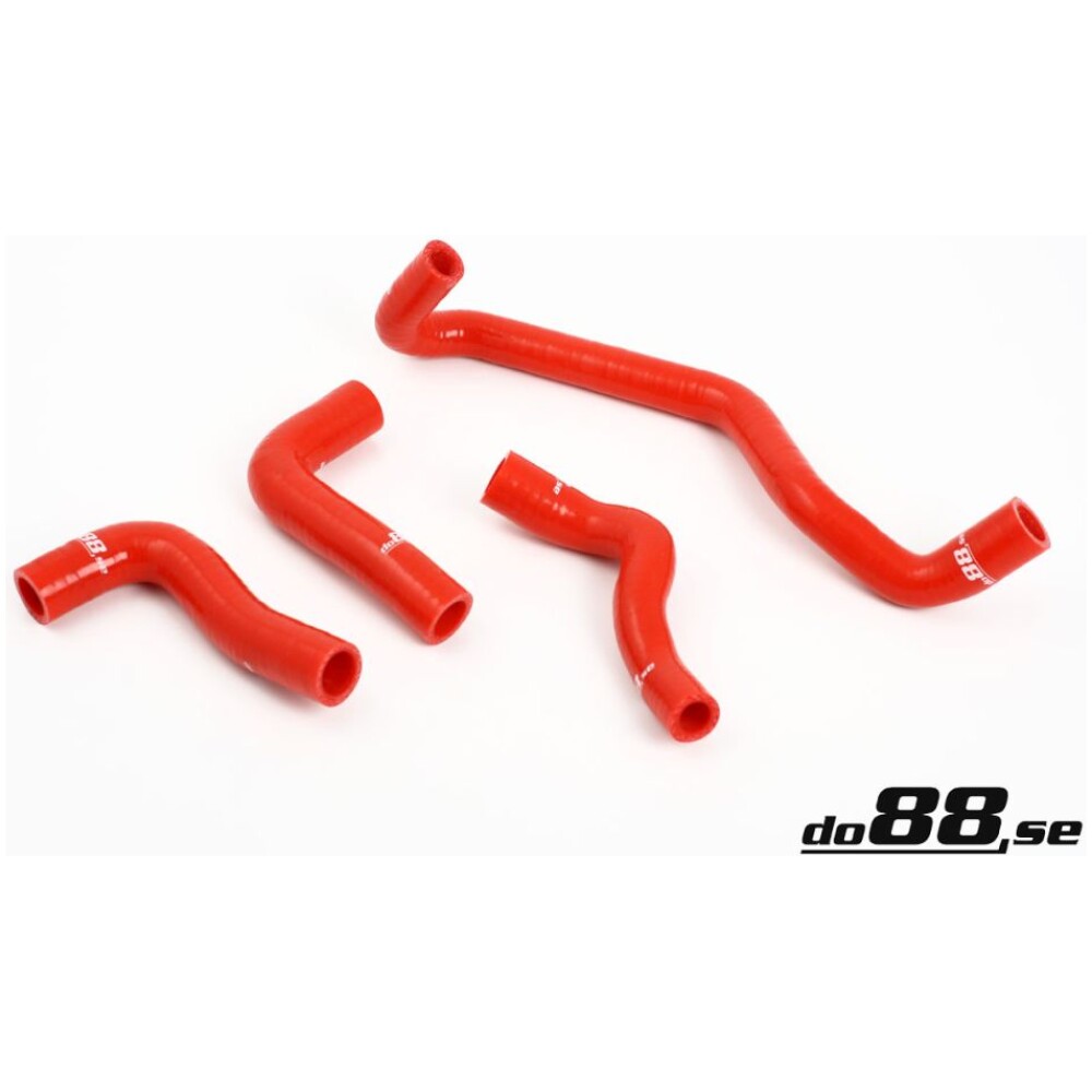 DO88 Volvo C30/C70/S40/V50 Turbo 04-13 Tubi riscaldatore Rosso