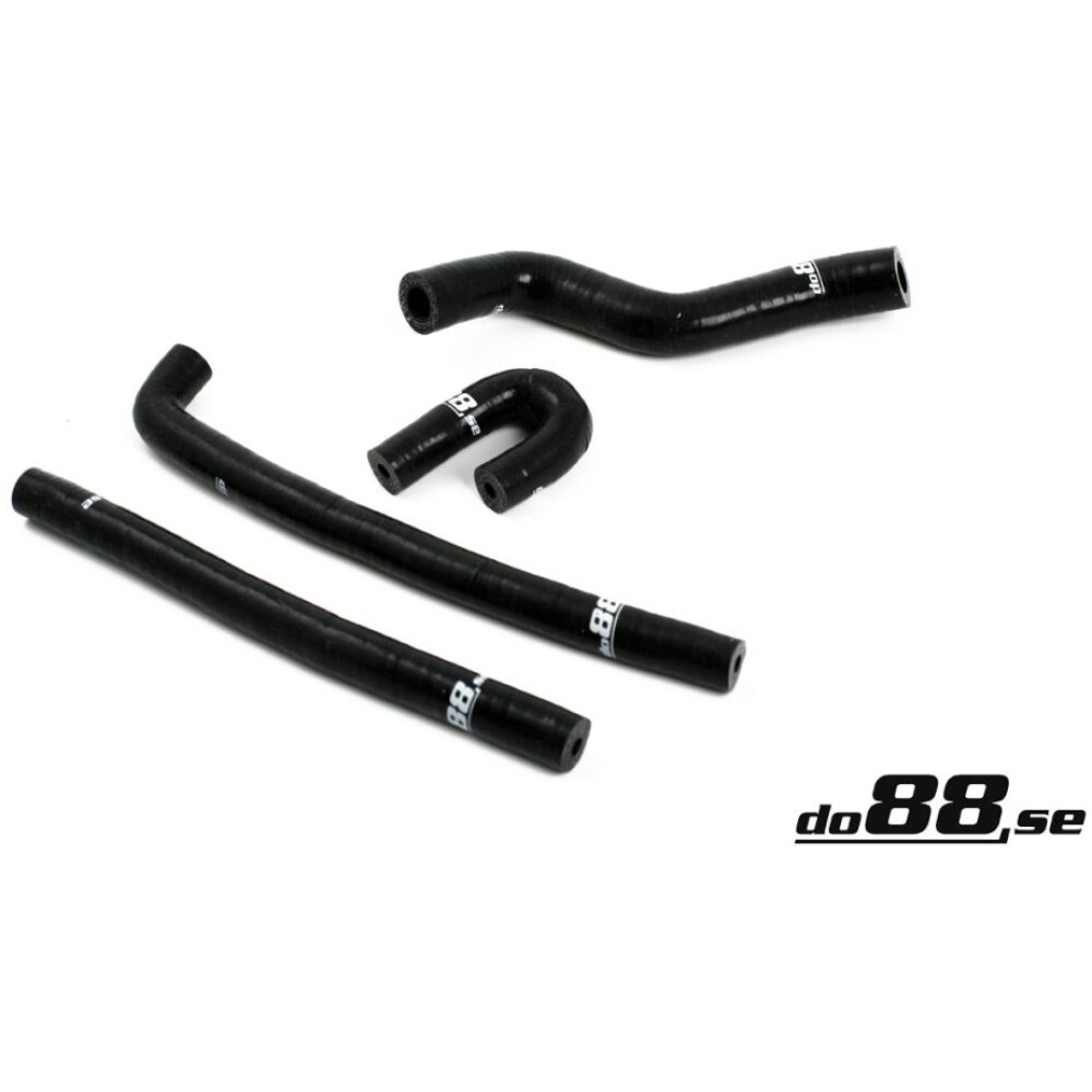 DO88 SAAB 9-3 2.0T 2003- Elettrovalvola e tubi crankvent Nero