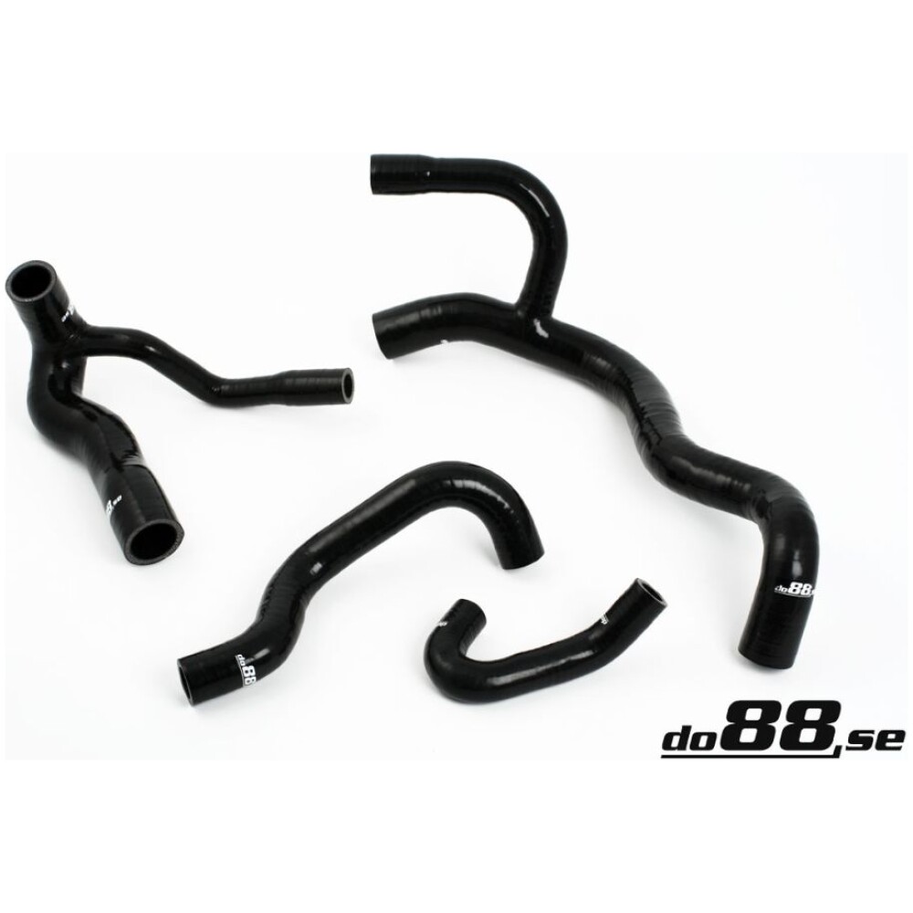 DO88 Audi S2 3B 1990-1992 Tubi radiatore Nero