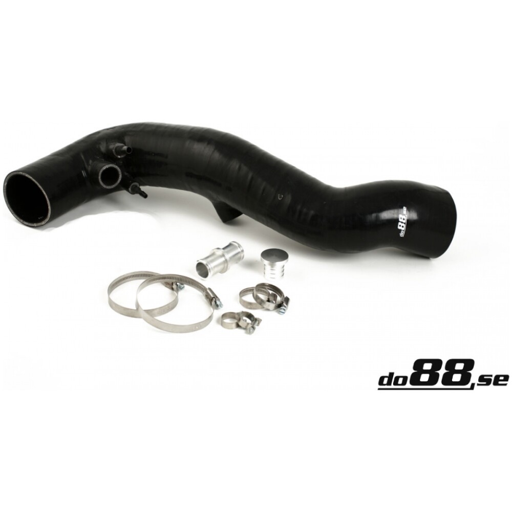 DO88 Volvo S60/V70/XC70/S80/XC90 Turbo 3'' Tubo di ingresso Nero