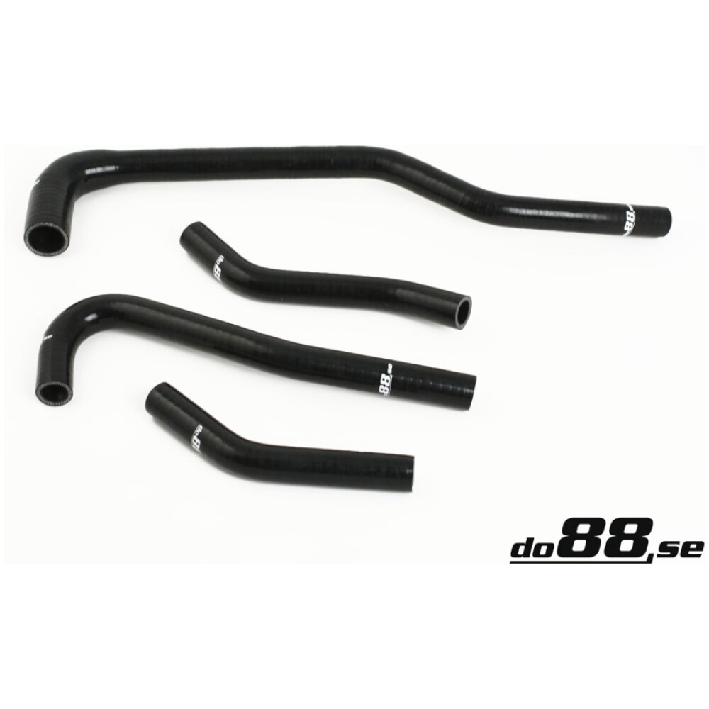 DO88 SAAB 9000 1992-98 Tubi flessibili del riscaldatore Nero