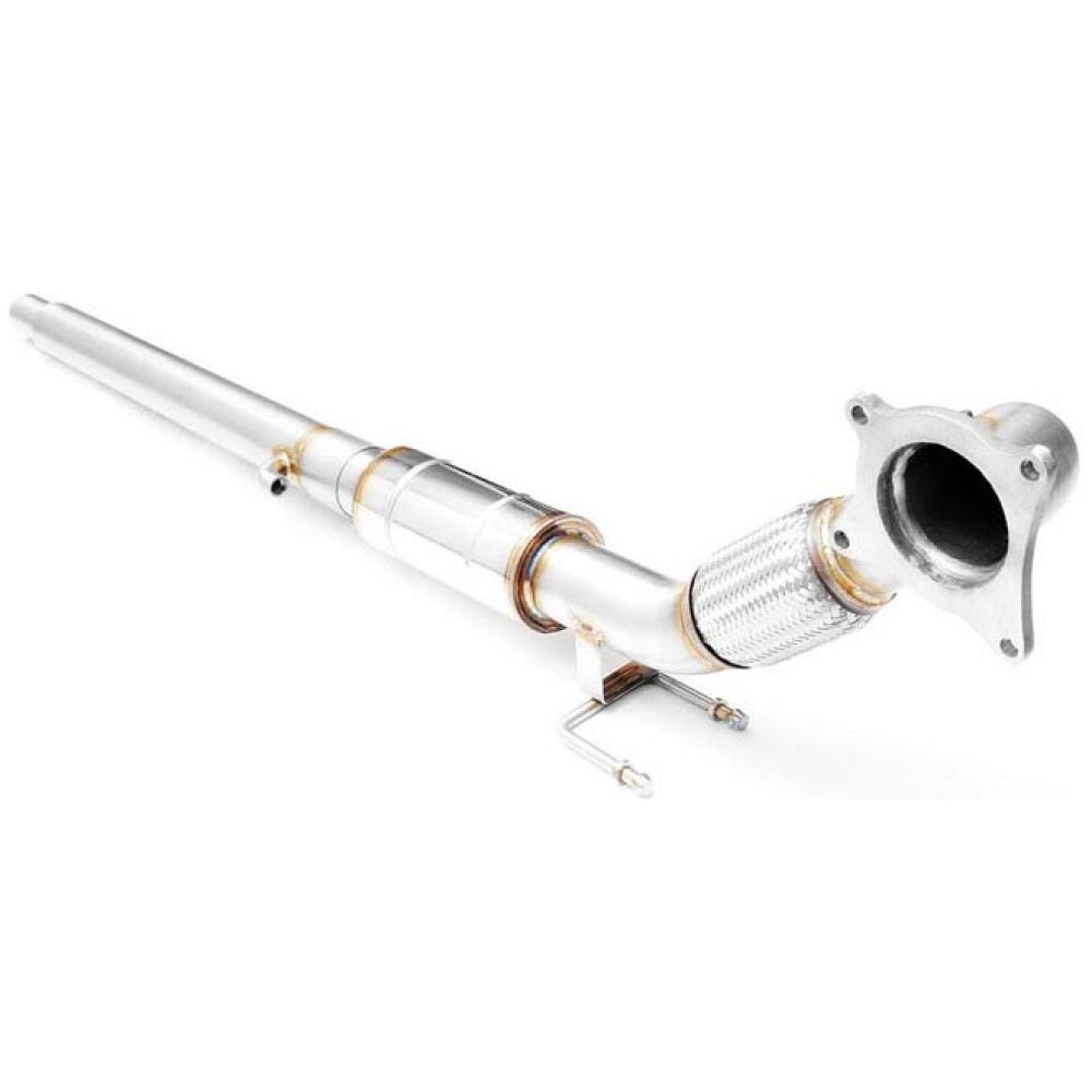 RM Motors Downpipe AUDI A3 8P 1.8, 2.0 TFSI + silenziatore