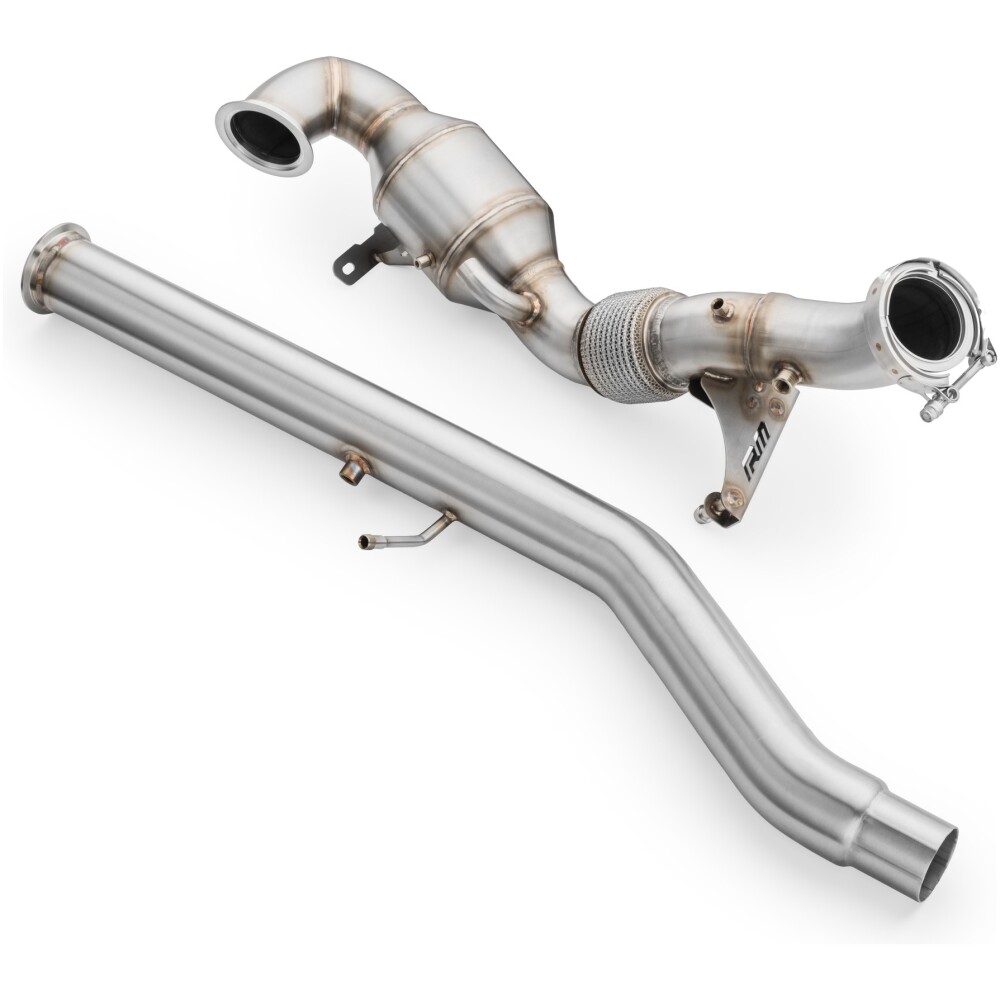 RM Motors Downpipe AUDI A3, S3 2.0 TFSI OPF/GPF con catalizzatore