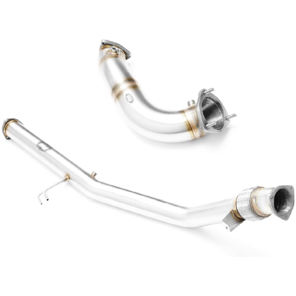 RM Motors Downpipe AUDI A4 B7 2.7, 3.0 TDI (CATALYST + DPF)