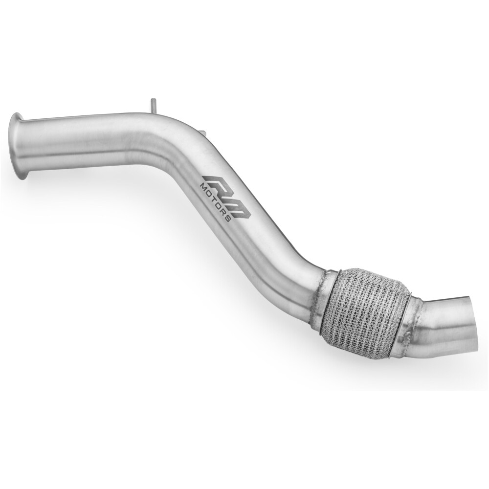 RM Motors Downpipe BMW F07, F10, F11 518d, 520d/dx, 525d/dx N47N, N47S1