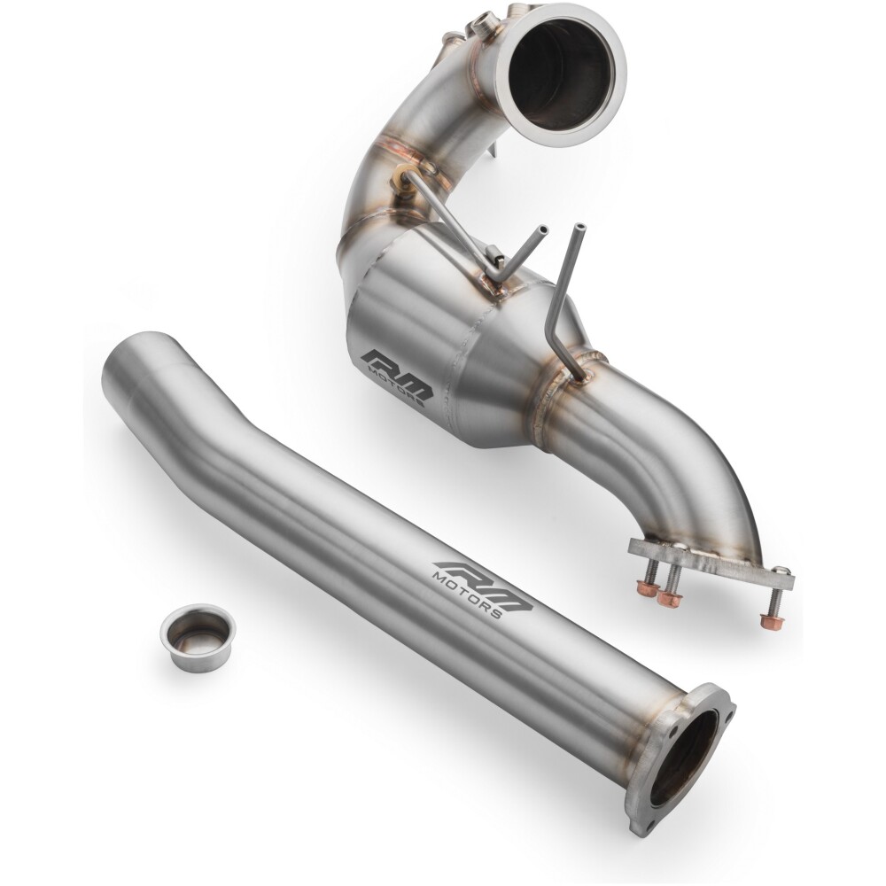 RM Motors Downpipe set AUDI A4 S4 / Avant Quattro / Avant 3.0 TDI + paratia calore