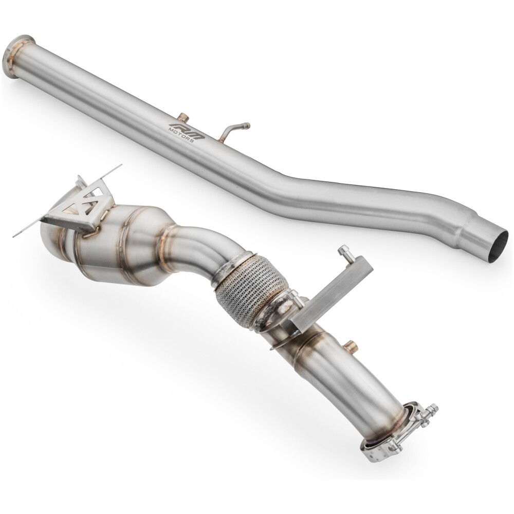 RM Motors Downpipe Volkswagen T-ROC 2.0 TSI OPF/GPF con catalizzatore