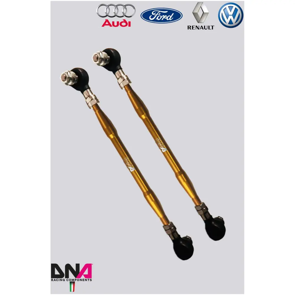 Kit tiranti barra antirollio anteriore DNA Racing Ford Fiesta MKVII