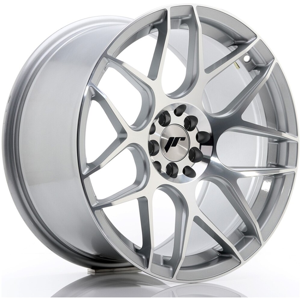 JR Wheels JR18 18x9,5 ET35 5x100/120 Silver Machined Face