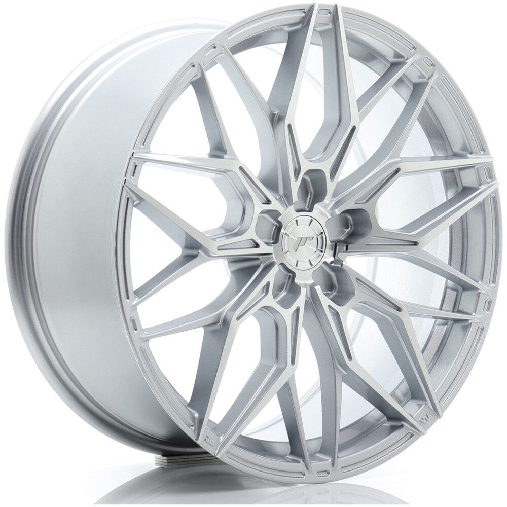 JR Wheels JR46 19x8 ET20-40 5H BLANK Silver Machined Face