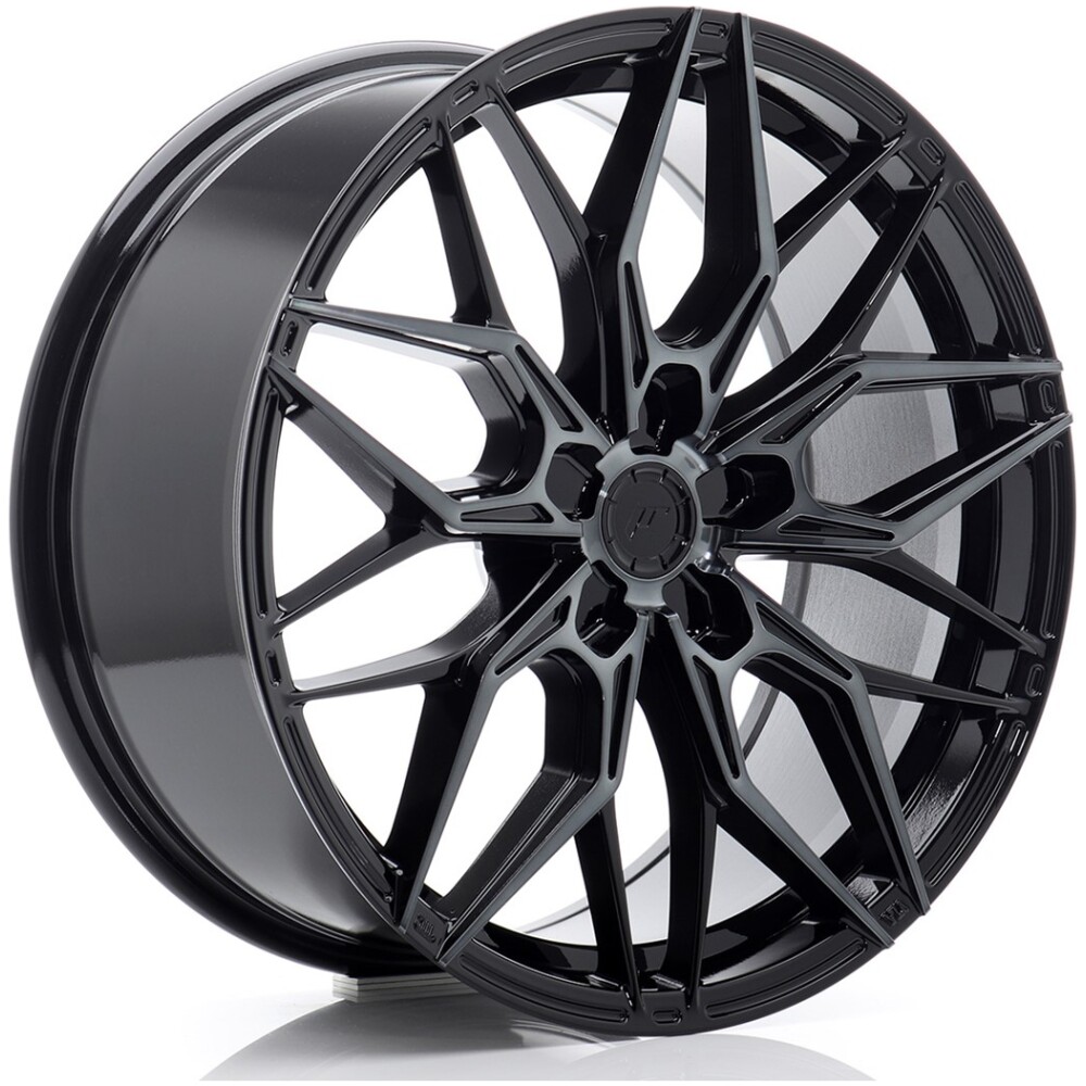 JR Wheels JR46 19x8 ET20-40 5H BLANK Black Machined w/ Tinted Face