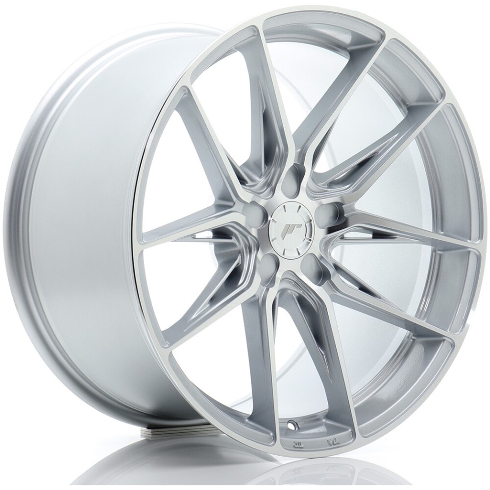 JR Wheels JR44 19x9,5 ET20-40 5H BLANK Silver w/ Machined Face