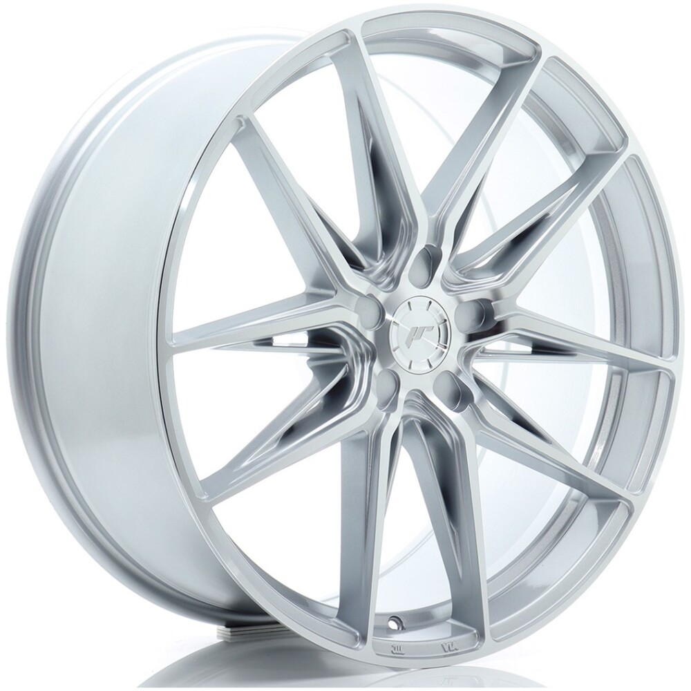 JR Wheels JR44 21x9,5 ET20-45 5H BLANK Silver w/ Machined Face