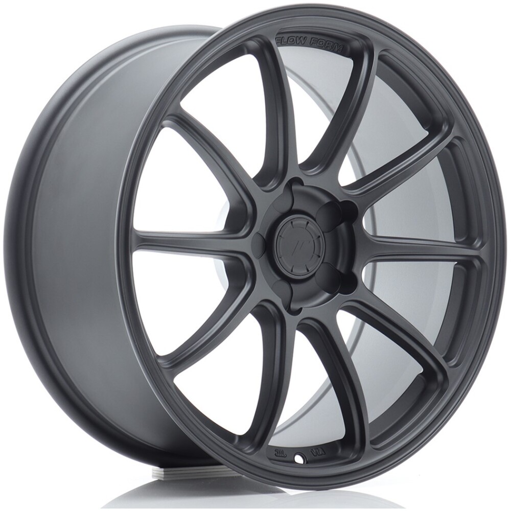 JR Wheels SL04 18x8 ET20-35 5H BLANK Matt Gun Metal