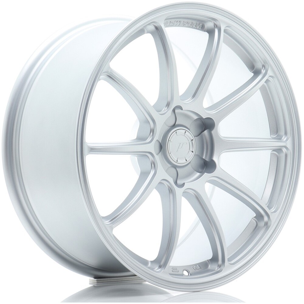 JR Wheels SL04 18x8 ET20-35 5H BLANK Matt Silver