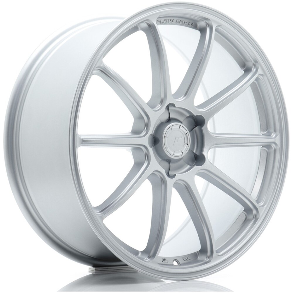 JR Wheels SL04 19x8 ET20-40 5H BLANK Matt Silver