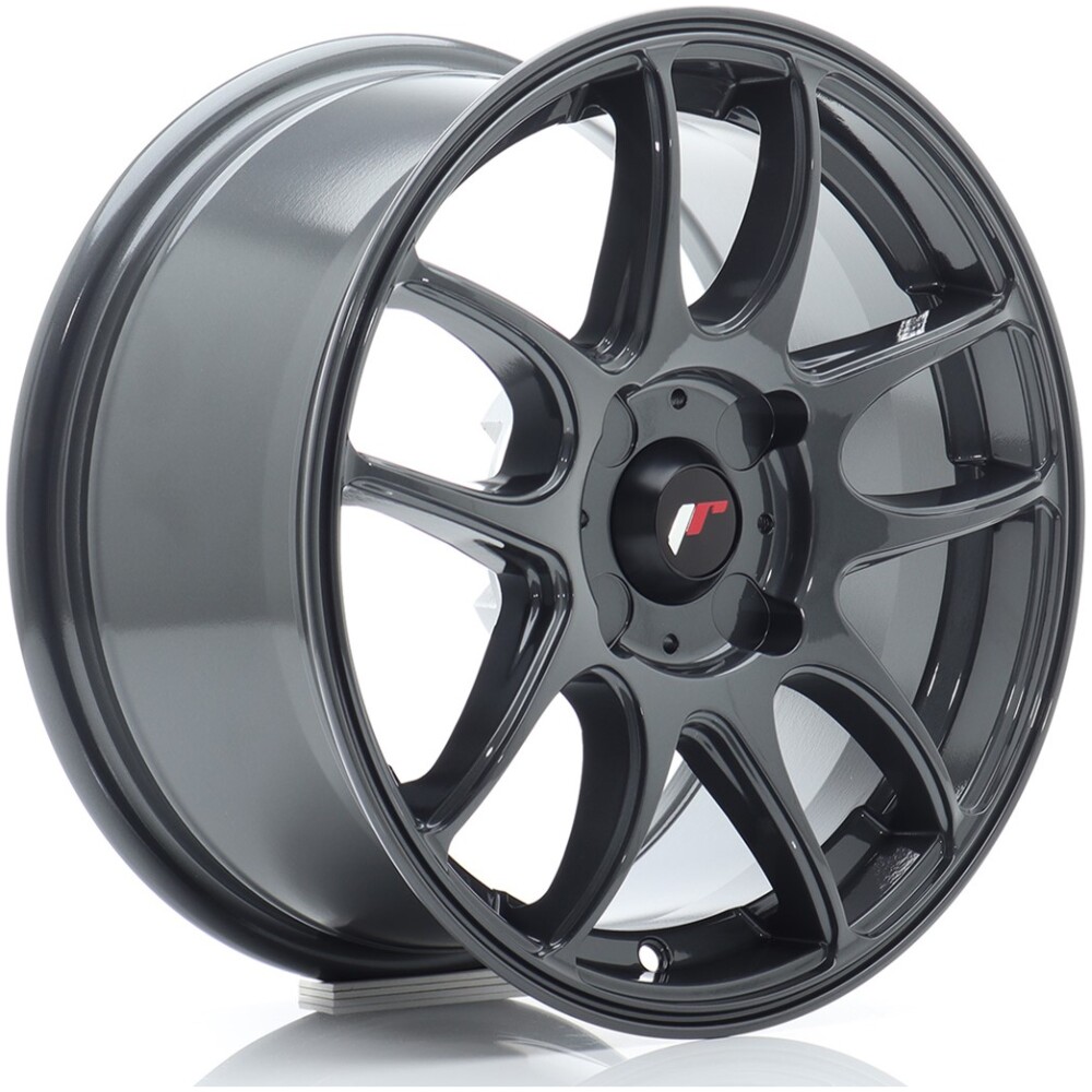 JR Wheels JR29 15x7 ET20-42 4H BLANK Hyper Gray