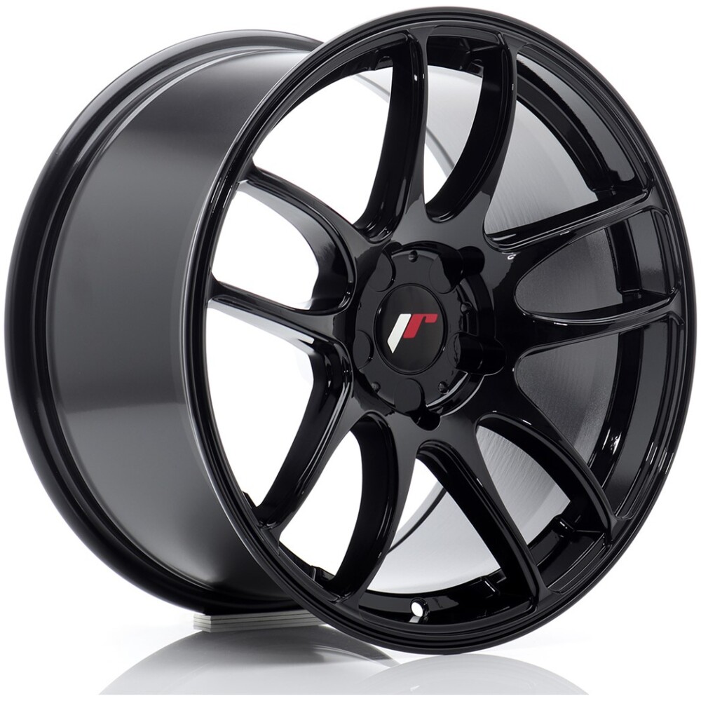 JR Wheels JR29 17x9 ET20-38 5H BLANK Gloss Black