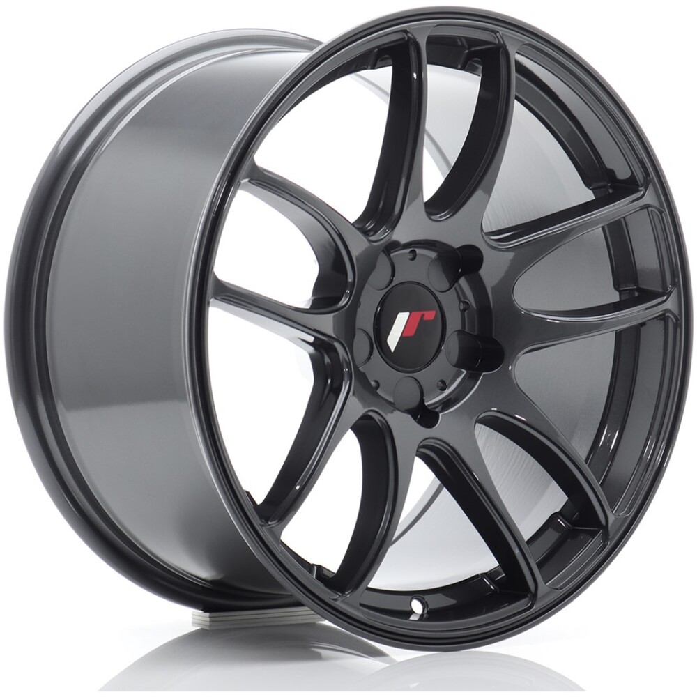 JR Wheels JR29 17x9 ET20-38 5H BLANK Hyper Gray