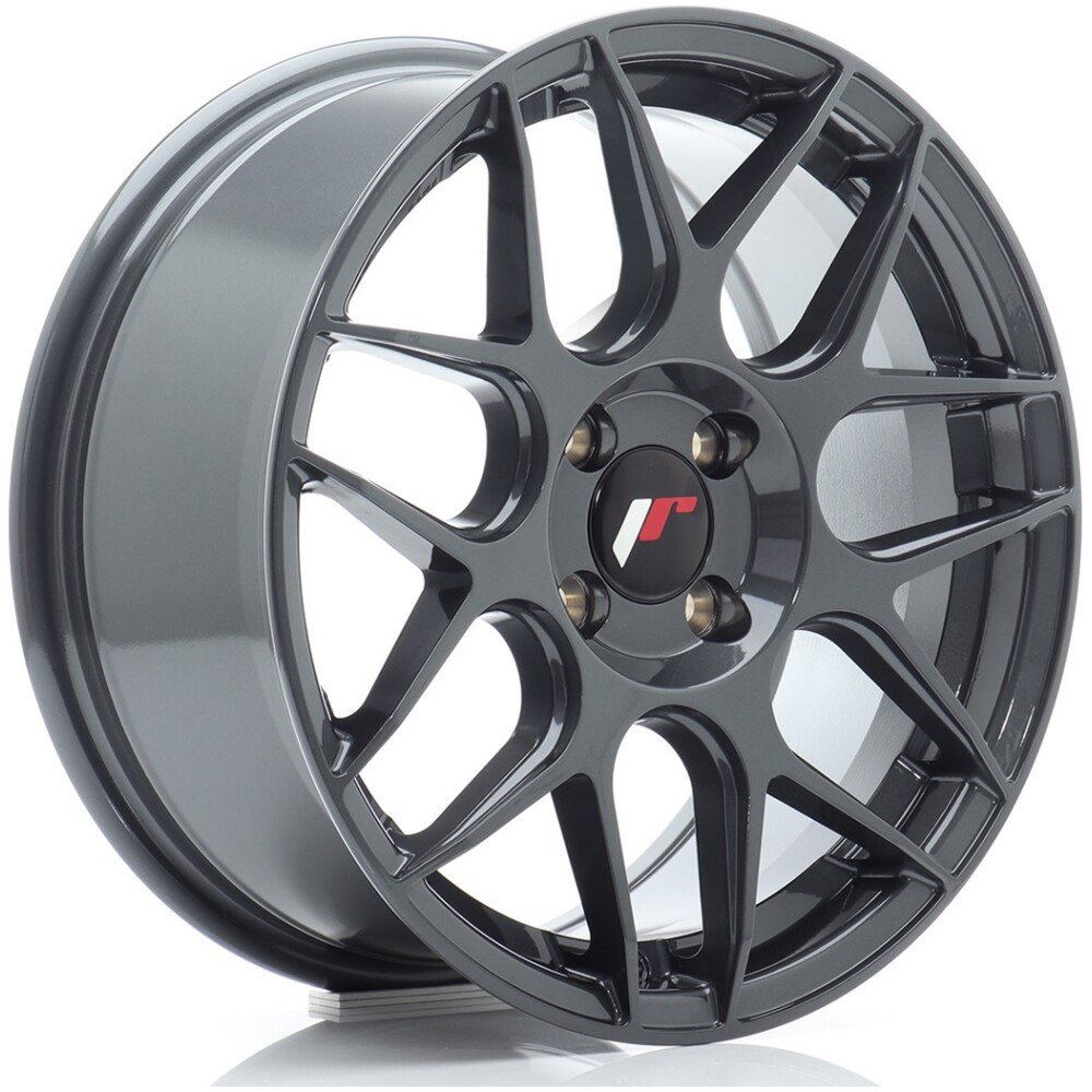 JR Wheels JR18 16x7 ET35 4x100 Hyper Gray