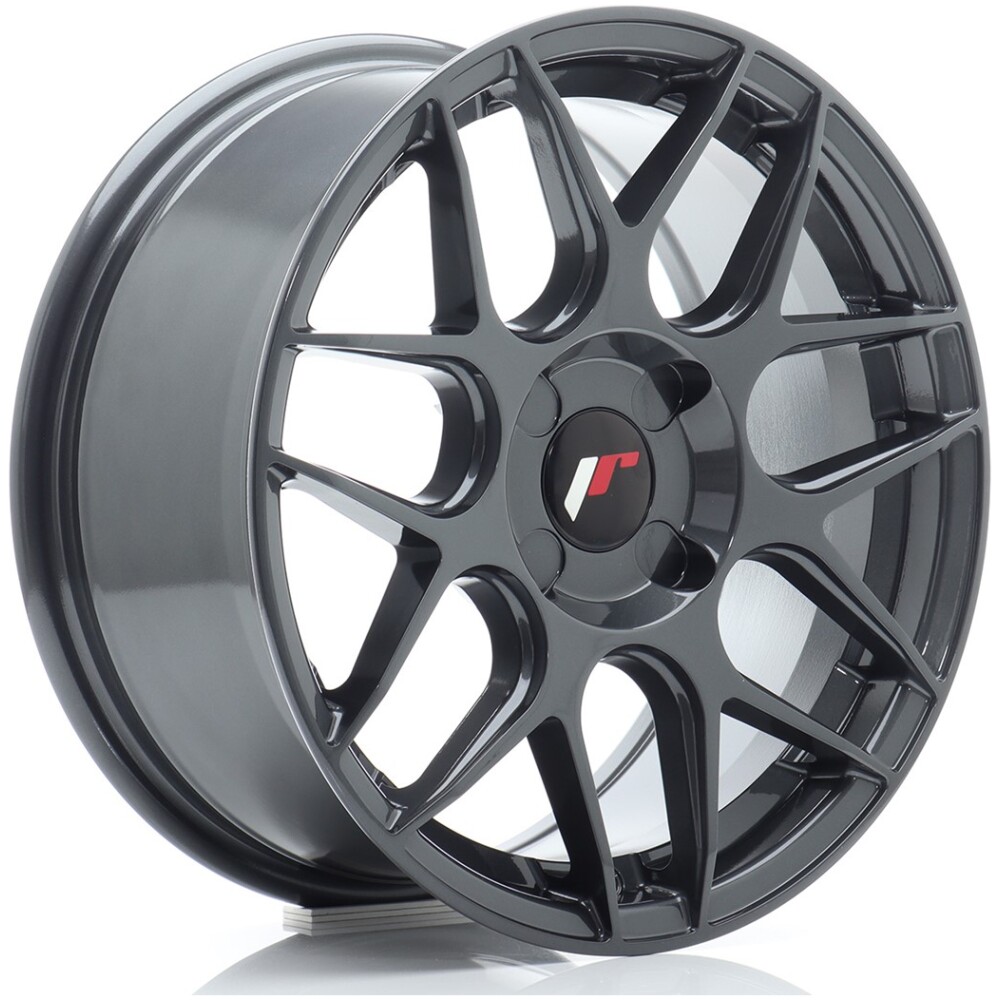 JR Wheels JR18 16x7 ET20-35 4H BLANK Hyper Gray