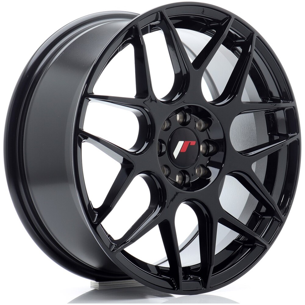 JR Wheels JR18 17x7 ET40 4x100/108 Gloss Black