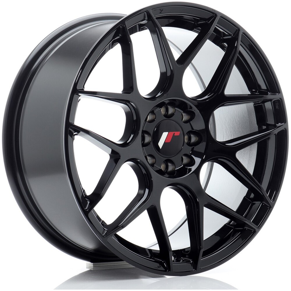 JR Wheels JR18 17x8 ET25 4x100/108 Gloss Black