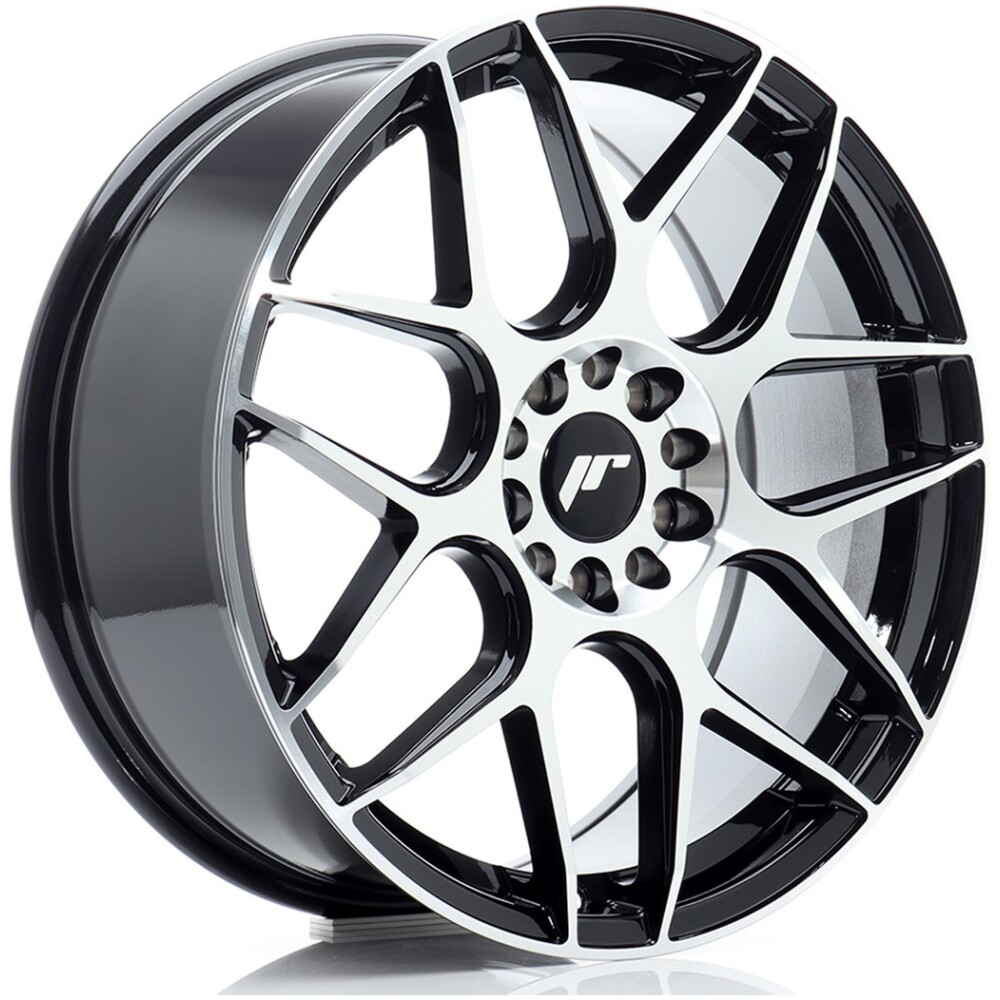 JR Wheels JR18 18x7,5 ET40 5x112/114 Black Machined Face