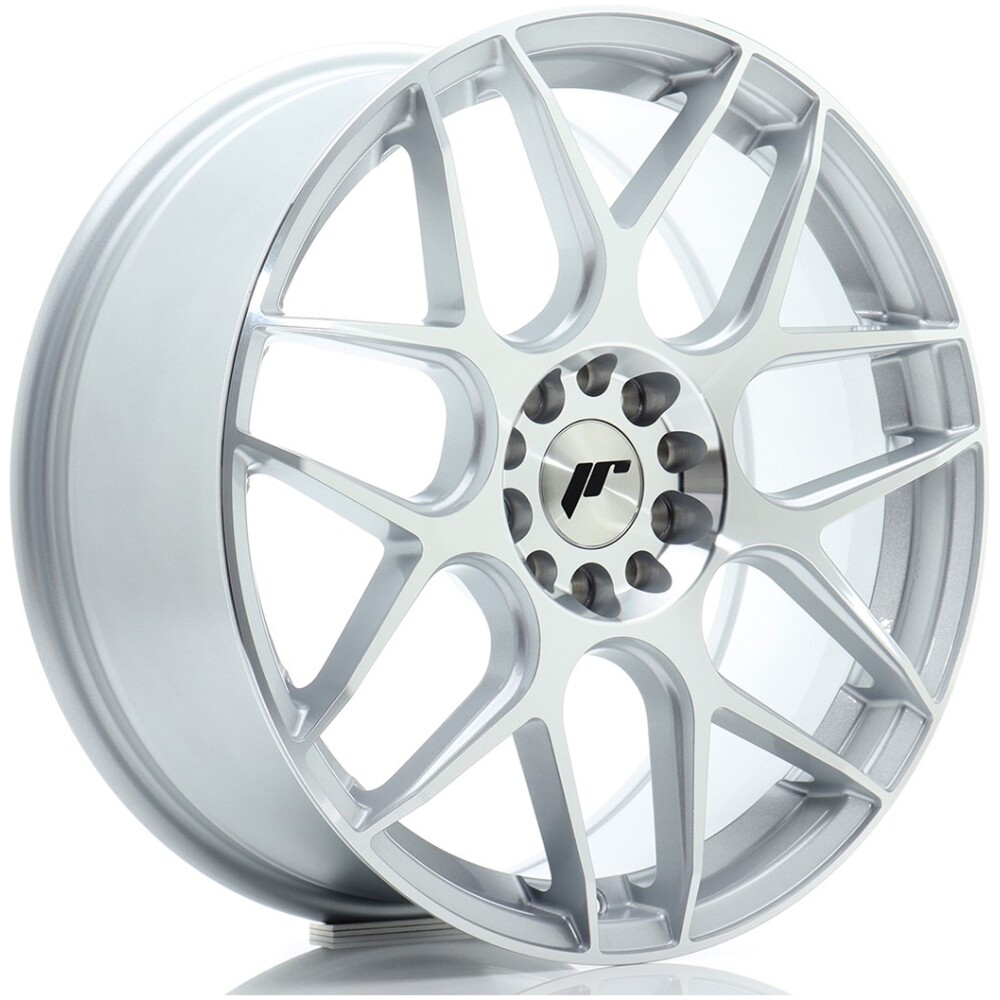 JR Wheels JR18 18x7,5 ET35 5x100/120 Silver Machined Face